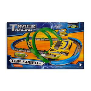 Pista De Autos Doble Loop Vuelta 360