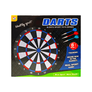 Juego De 6 Dardos Con Tablero