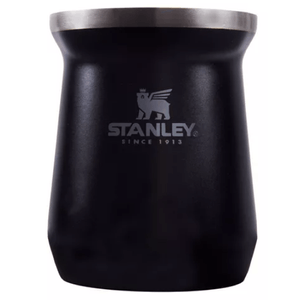 Mate Clasico Stanley Negro 236 Ml Original Acero Inoxidable