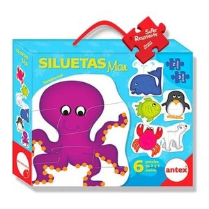 Puzzle Siluetas 2 Y 3 Piezas Surtido 3023