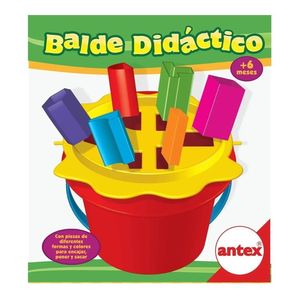 Balde Juego Encastre Didáctico Bebé Antex 4007