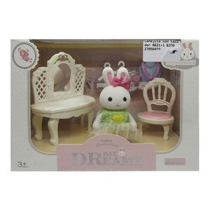 Bay Dreamy Set Conejito Con Tocador 66211