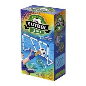 Arco De Fútbol 3 En 1 1.80 X 1.20 X 0.65 Mts.