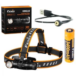 Linterna de cabeza frontal vincha fenix Hm61r Led 1200 L
