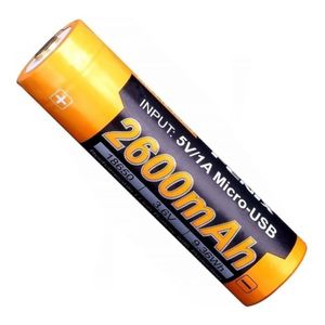 Pila Recargable Fenix Arb-l18 2600 mah Tipo 18650 Bateria