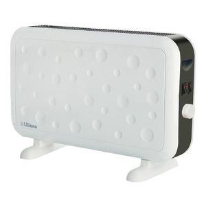 Calefactor Eléctrico Convector Liliana Cfb17  Blanco Y Negro