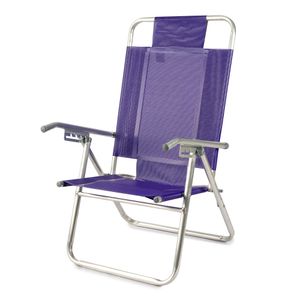 Reposera playera alta de aluminio-Comodohome