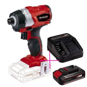 Einhell Combo Atornillador Impacto Te-ci 18 Li + Starter Kit 2,5 Ah