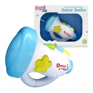 Trompeta Para Bebe  Luces Y Sonidos Poppi Baby Jeg Wd3614