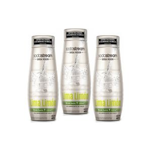 Combo X3 Soda Mixer Sodastream Saborizantes Sabor Lima Limon