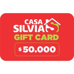 CASA SILVIA - GIFT CARD VIRTUAL $50.000