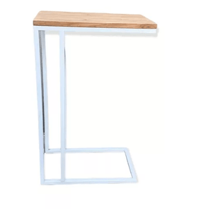 Mesa Auxiliar De Arrime Para Cama Reforzada Doble Caño 82 Cm
