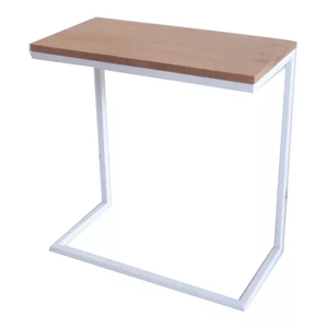 Mesa Auxiliar De Arrime Para Sillón Estilo Industrial F