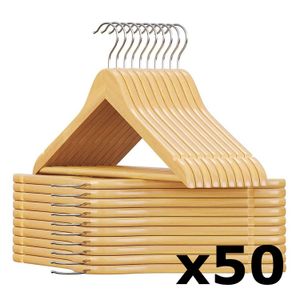 50 Perchas Madera PM-50
