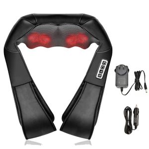 Masajeador Cervical Shiatsu Negro CM-001B