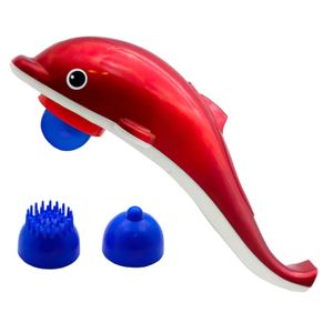 Masajeador Dolphin color Rojo