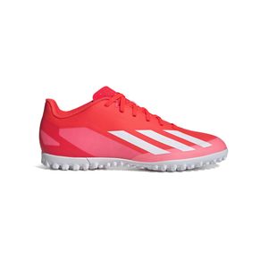 Botines Adidas X Crazyfast Club TF Unisex Fútbol Rojo