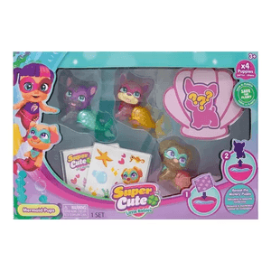 Muñeca Super Cute Little Babies Mermaid Pups Newt Point