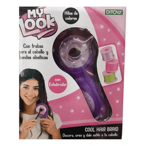 Trenzador De Pelo My Look Cool Hair Braid Ditoys 2663