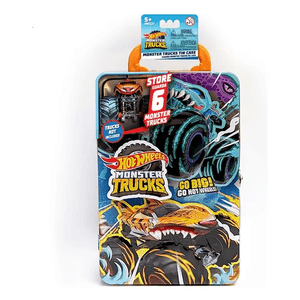 Guarda Autos Metalico Monster Trucks Hot Wheels Valija hwcc21