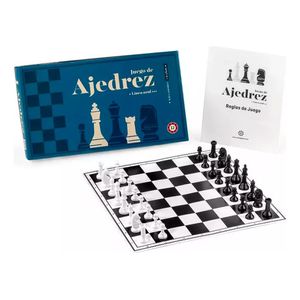 Juego De Mesa Ajedrez Línea Azul 6119