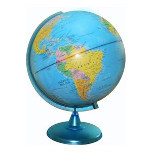 Globo Terraqueo Politico Base Plastica 30 Cm 307w