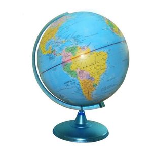 Globo Terráqueo Base Plástica 25cm 257w