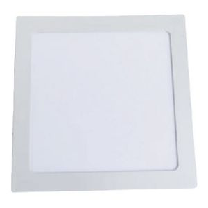 Plafon Led Cuadrado Candela Embutir 12w Luz Fria (6825)