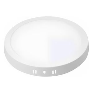 Plafón Led Candela base circular 18W luz cálida 225x40