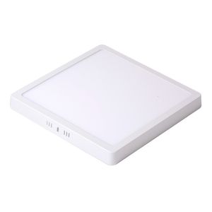 Panel Plafón Sobreponer De Base Led 24w Cuadrado Frio