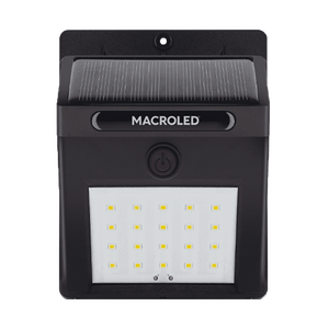 Reflector Luz Artefacto Solar de Pared Macroled 1.5w IP54