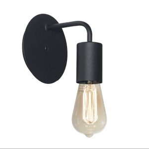 Lampara Pared Interior Industrial Curvo Imola E27 Ferrolux