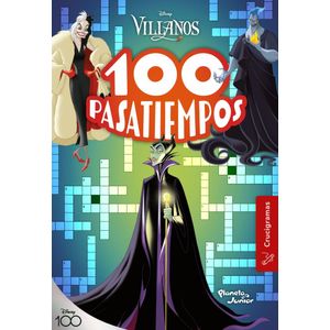 100 PASATIEMPOS VILLANOS CRUCIGRAMAS - Disney