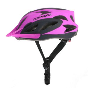 Casco Protector TopMega MTB In Mold Rosa Talle M 1009503