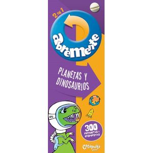 ABREMENTE 2 EN 1 PLANETAS Y DINOSAURIOS - Catapulta Junior
