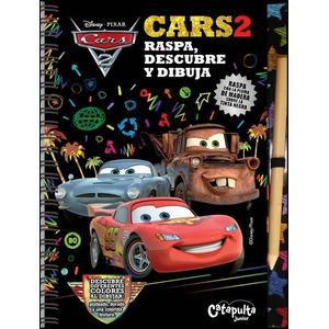 CARS 2 RASPA DESCUBRE Y DIBUJA - Disney-Pixar