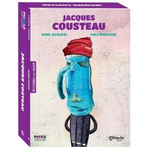 JACQUES COUSTEAU BIOGRAFIAS PARA ARMAR 300 PIEZAS - Balmaceda, Daniel