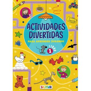 ACTIVIDADES DIVERTIDAS PARA APRENDER JUGANDO LIBRO 1 - Perez, Maribel