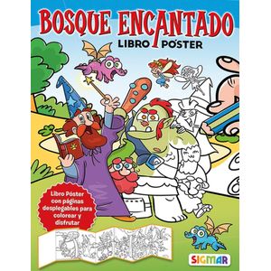 BOSQUE ENCANTADO LIBRO POSTER - Anonimo