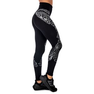 Calza Lycra Fenix Shine Black - Tout