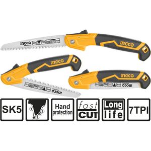 Sierra Plegable 7 / 180 Mm Ingco Hfsw1808
