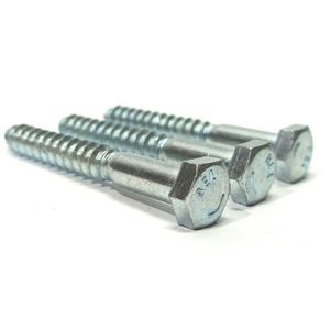 Tornillo Tirafondo Hexagonal 3/16 X 40mm 500 Unidades Rerar