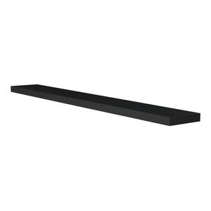 Estante Flotante Negro 80x25 Sc