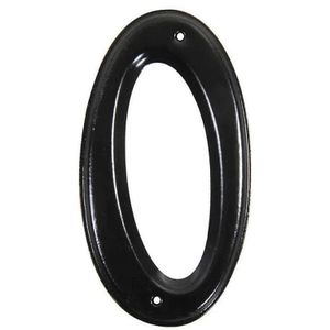 Numero 0 para domicilio color negro SC