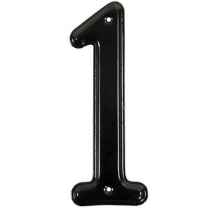 Numero 1 para domicilio color negro SC