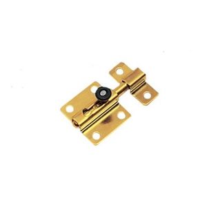 Pasador Traba Resorte 80x43mm Bronceado Sc