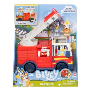 Bluey Camión De Bomberos Con 2 Figuras 17610