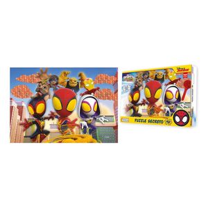 Puzzle Secreto Con Lupa 48 Piezas Spidey Spiderman Vsp03327