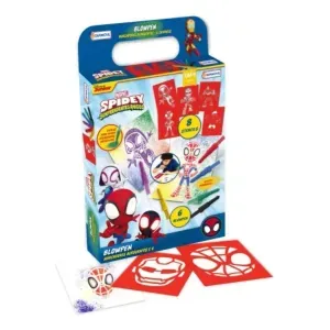 Stencils Con Blow Pen Spidey Vsp03319
