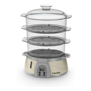 Vaporera Con Control Digital Yelmo Vp-5601 850w 8.5 Litros